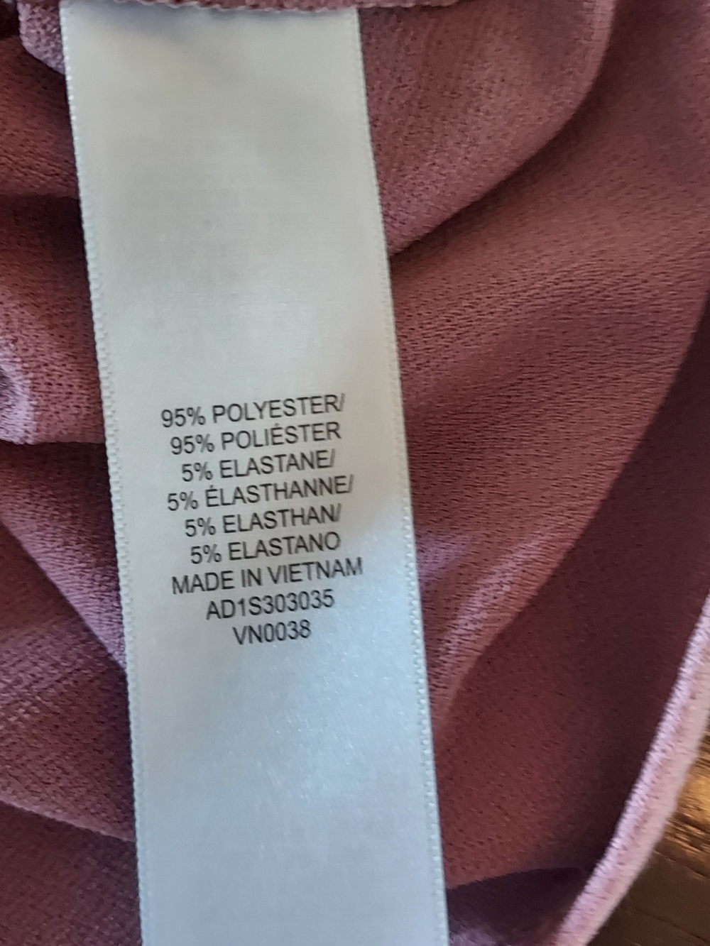 Adrianna Papell Mauve Ruffle-Trim Button Down Blouse: NWT - Picture 9 of 13